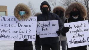 Indian Students Protest Canadian Immigration Policy Amid Deportation Fears